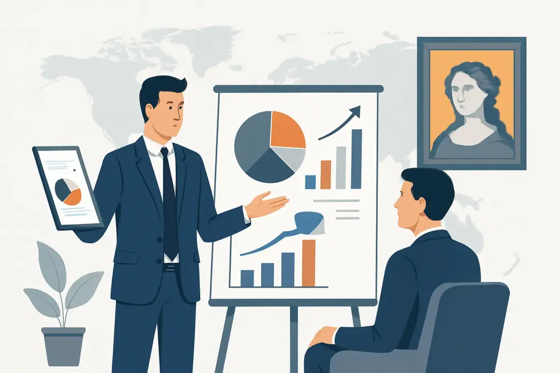 Analisi del mercato internazionale dell’arte per investitori privati